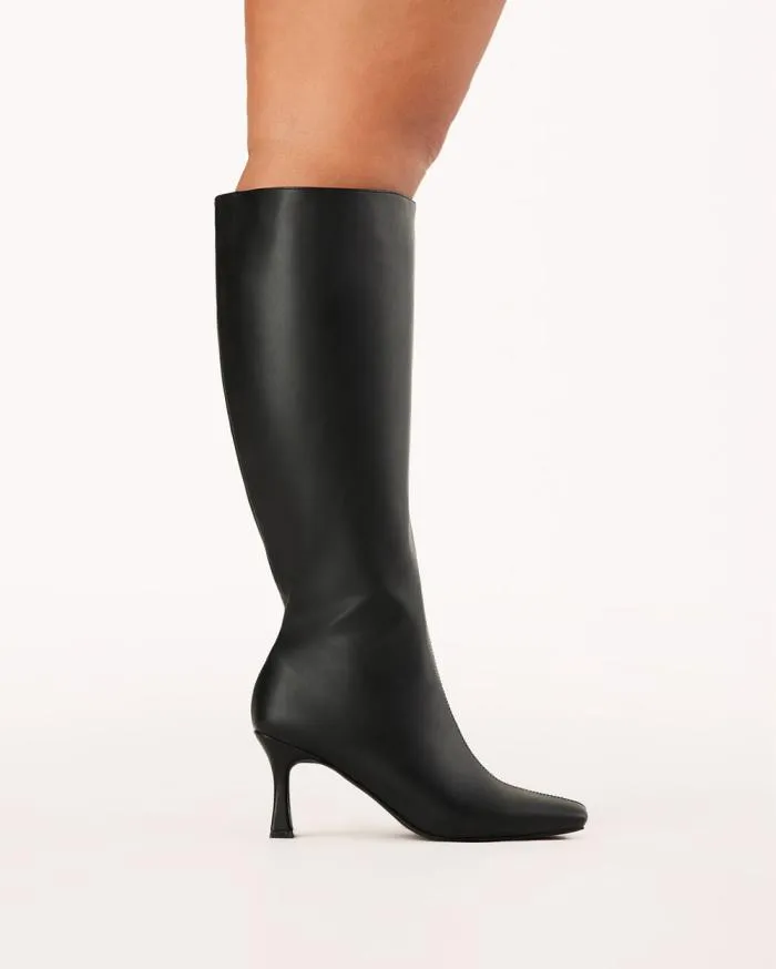Boots Billini Knee High Boots CORBIN CURVE BLACK