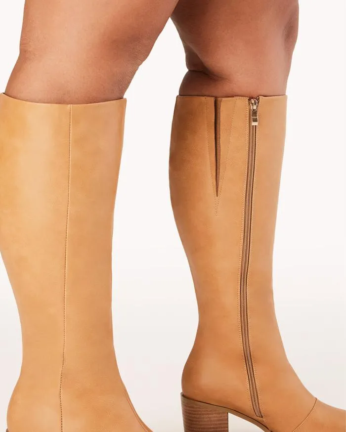 Boots Billini Knee High Boots GRANGER CURVE CAMEL CASUAL