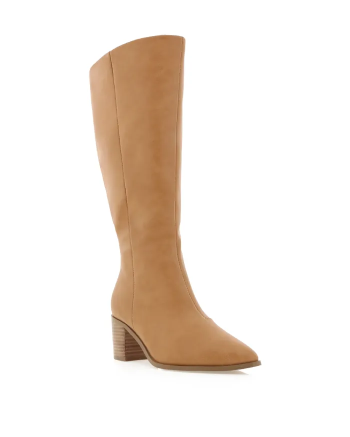 Boots Billini Knee High Boots GRANGER CURVE CAMEL CASUAL