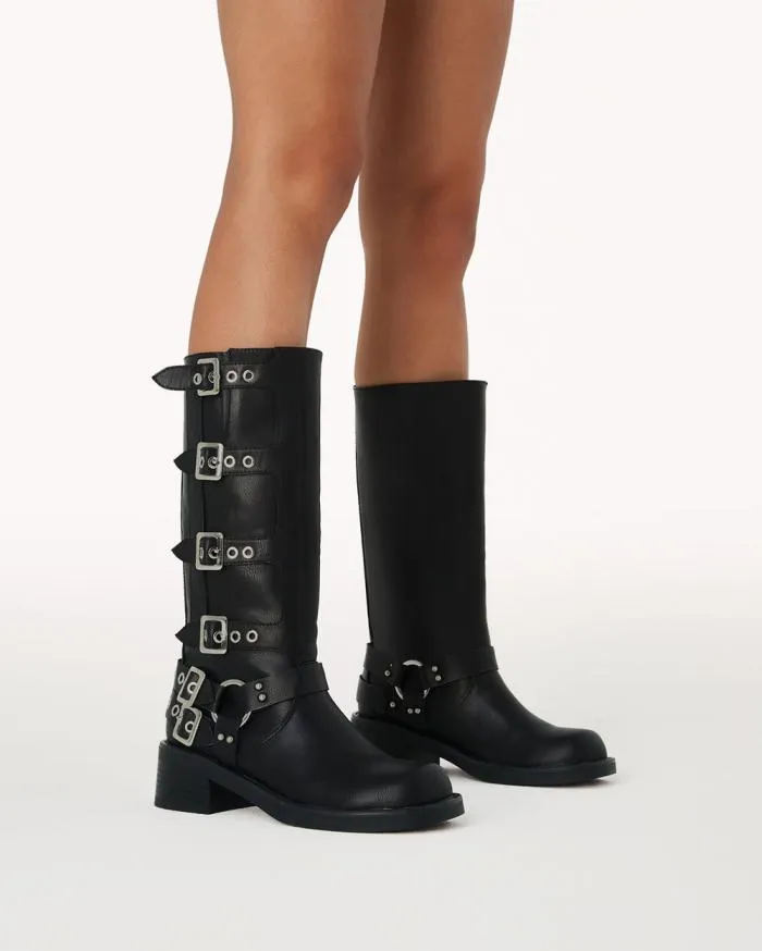 Boots Billini Knee High Boots OSHEA BLACK