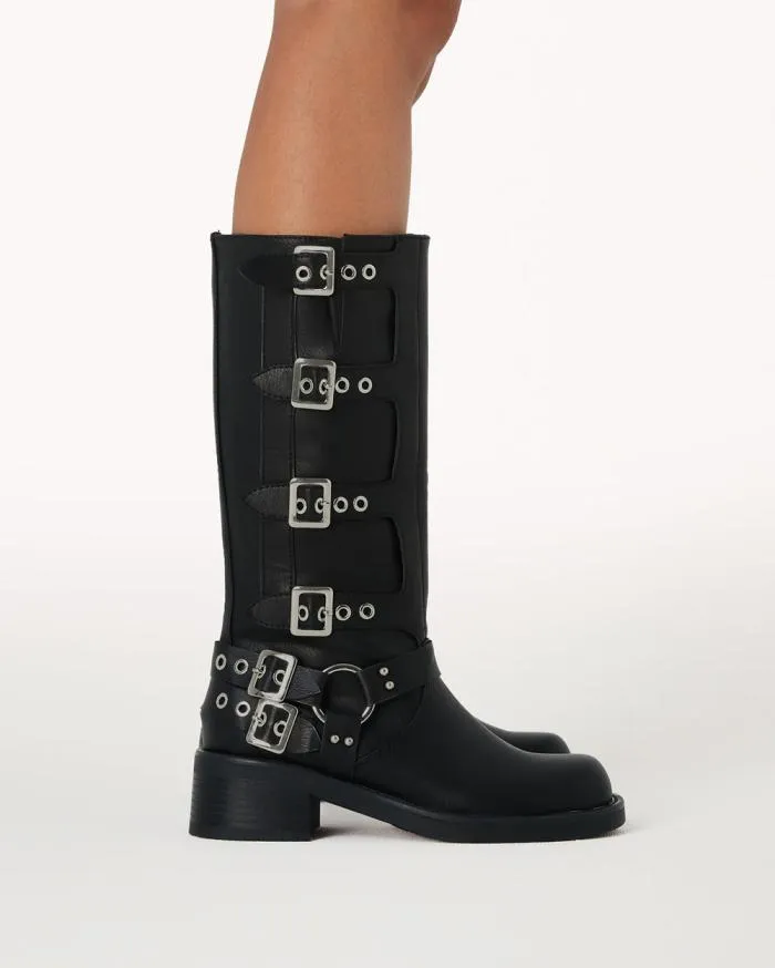 Boots Billini Knee High Boots OSHEA BLACK