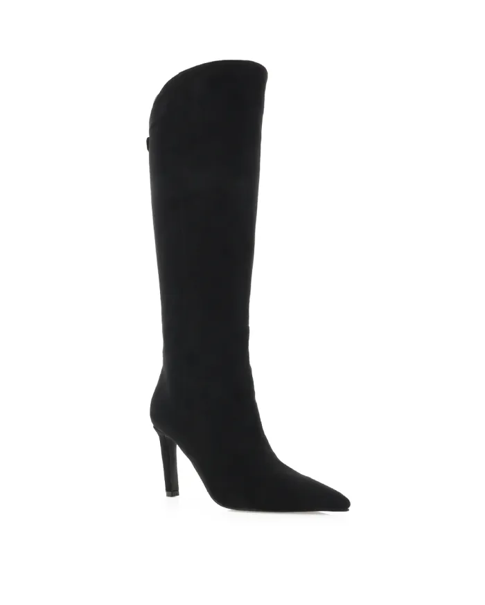 Boots Billini Knee High Boots QUENNA BLACK SUEDE