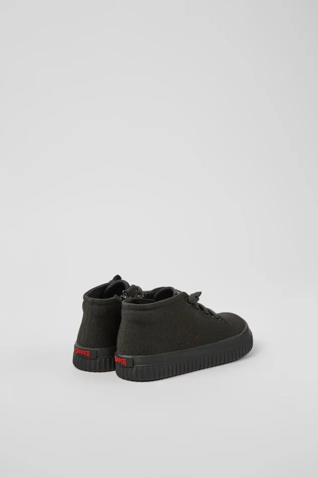 Boots Kids Camper Peu Roda Dark Gray Textile Sneakers