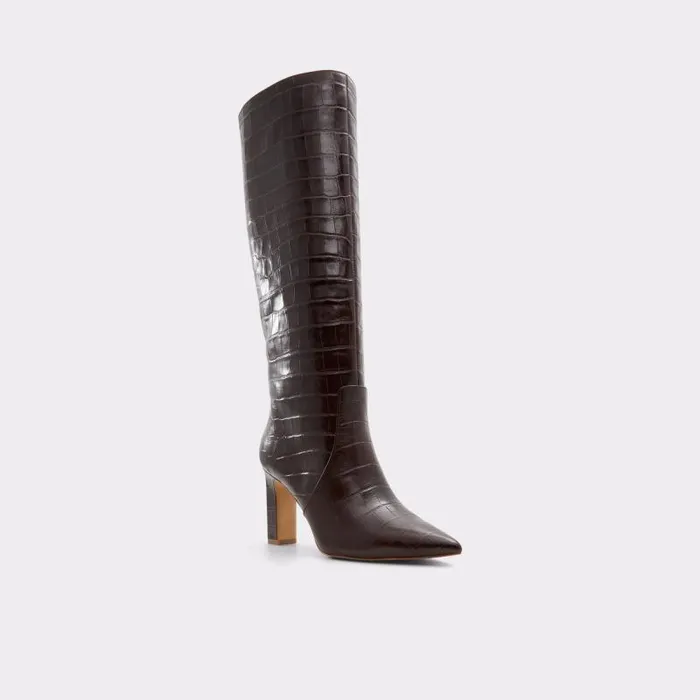 Boots Women ALDO Cadigoder KneeHigh Boot 8211 Brown