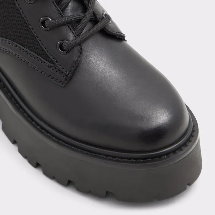Boots Women ALDO Talaleryknit Combat Ankle Boot 8211 Black