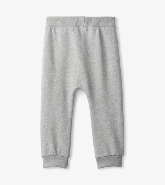 Bottoms Baby and Toddler Hatley Baby and Toddler Boys Grey Melange Joggers