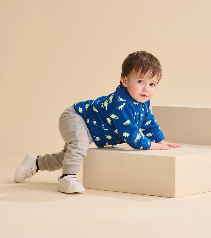 Bottoms Baby and Toddler Hatley Baby and Toddler Boys Grey Melange Joggers