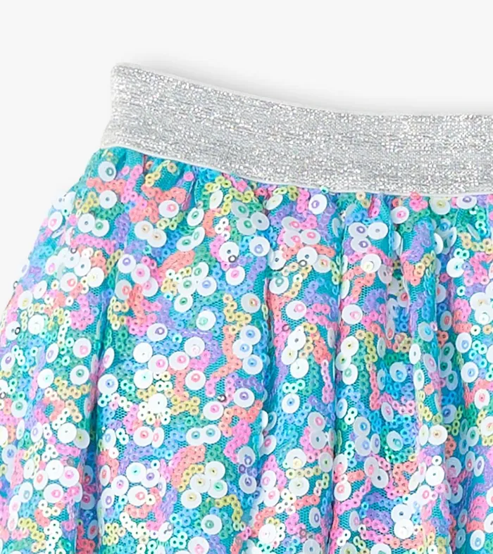 Bottoms Girls Hatley Girls Sequins Tulle Skirt