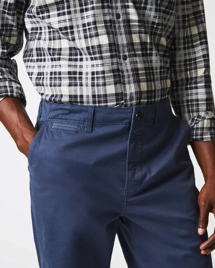 Bottoms Men Billy Reid Chino Pant Carbon Blue