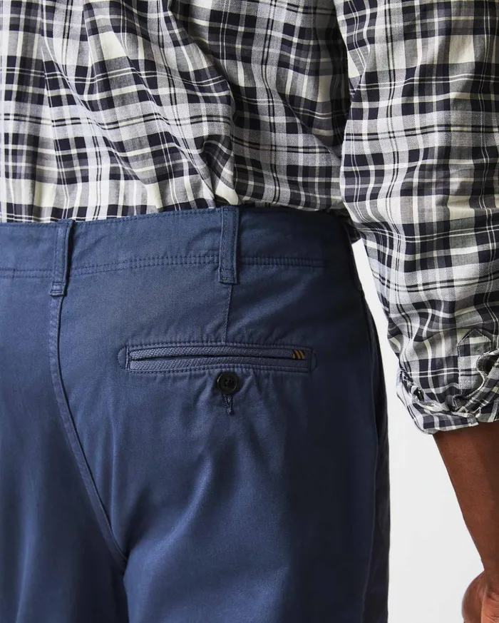 Bottoms Men Billy Reid Chino Pant Carbon Blue
