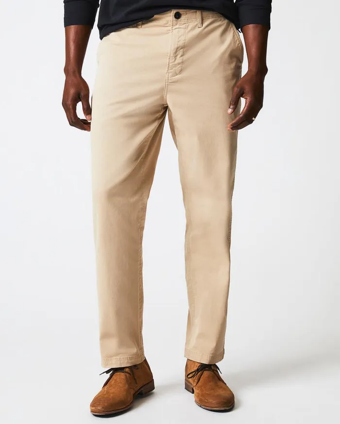 Bottoms Men Billy Reid Chino Pant Khaki