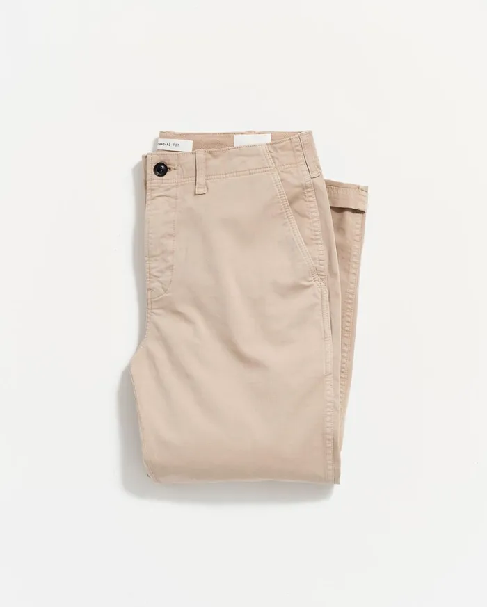 Bottoms Men Billy Reid Chino Pant Khaki
