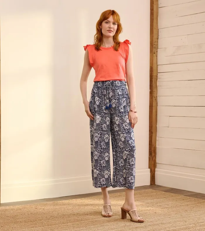 Bottoms Women Hatley Cassie Pants 8211 Floral Shibori