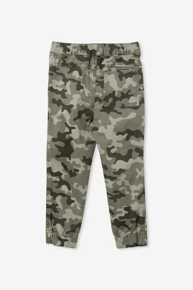 Boys 214 Pants and Jeans Cotton On Will Cuffed Chino Pant Camo