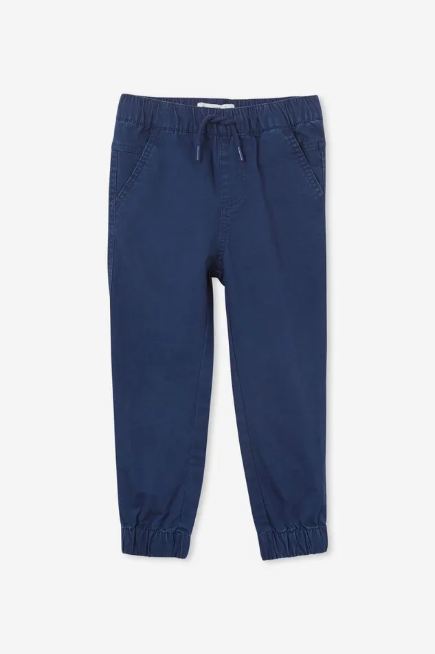 Boys 214 Pants and Jeans Cotton On Will Cuffed Chino Pant In The Navy