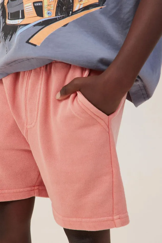 Boys 214 Shorts Cotton On Henry Slouch Short Clay Pigeon Garment Dye