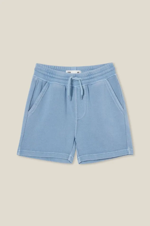 Boys 214 Shorts Cotton On Henry Slouch Short Dusty Blue Garment Dye