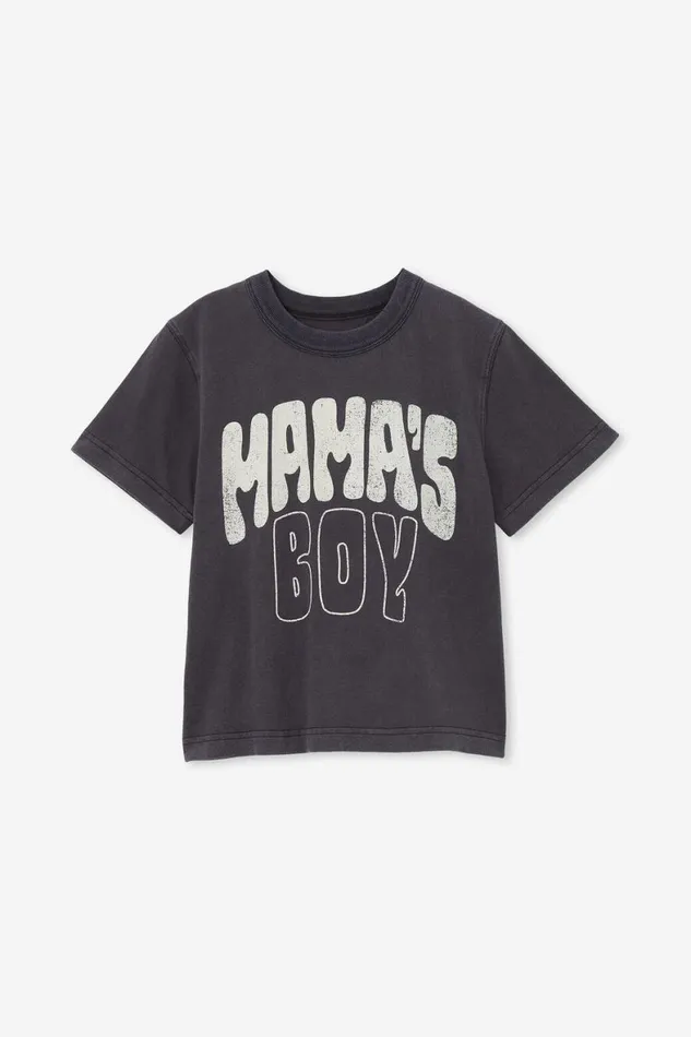 Boys 214 Tops and TShirts Cotton On Jonny Short Sleeve Print Tee Phantommamas Boy