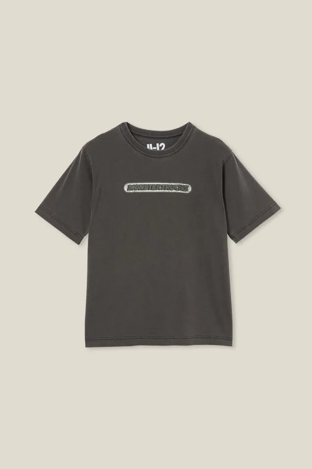 Boys 214 Tops and TShirts Cotton On Jono Short Sleeve Print Tee Phantommonster Trucks