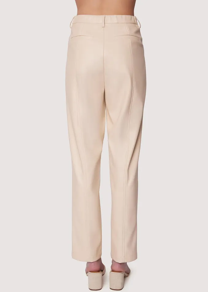 Brunch Affair Straight Leg Pants Cream Women Lost Wander Pants And Shorts