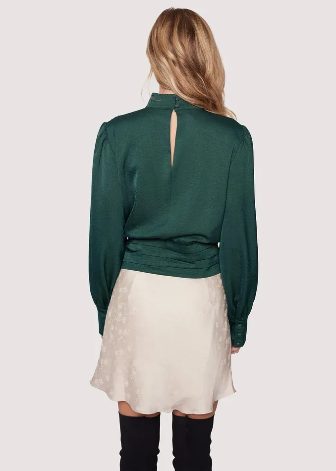 Calla Green Wrap Top Callagreen Women Lost Wander Tops