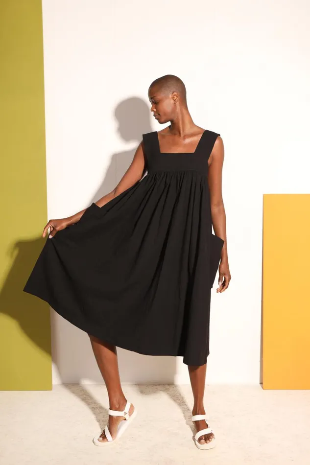 Cameron Dress Black Womens LF Markey Dresses