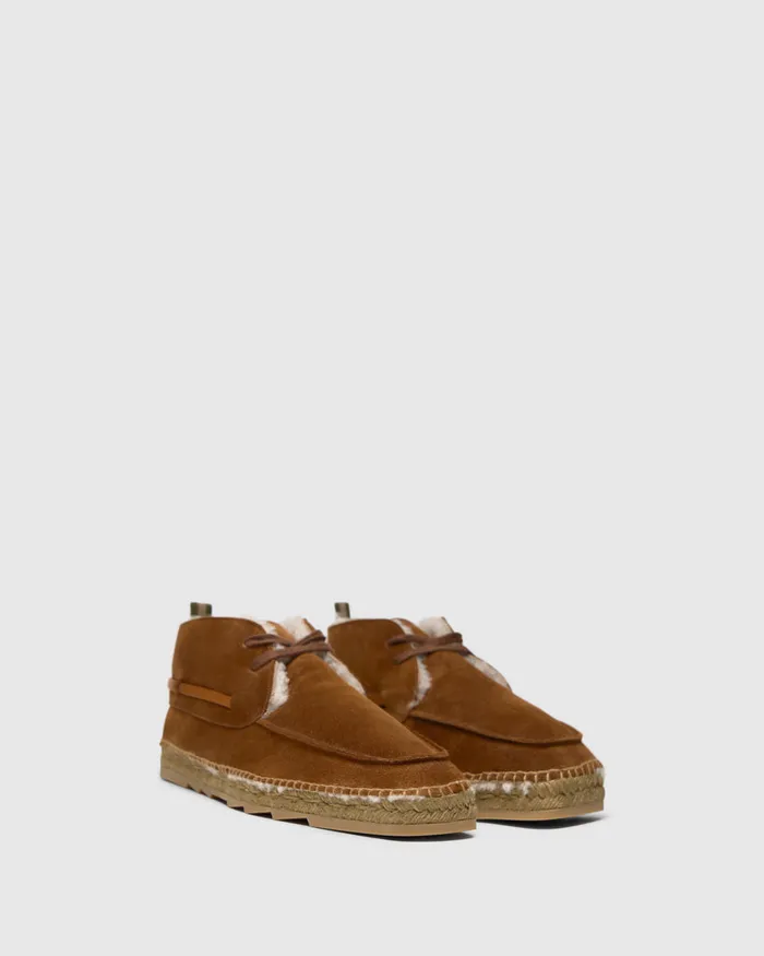 Castaer Bergamo Cosy T186 Cuero Men Flat Shoes
