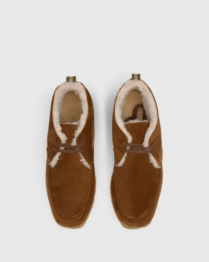 Castaer Bergamo Cosy T186 Cuero Men Flat Shoes