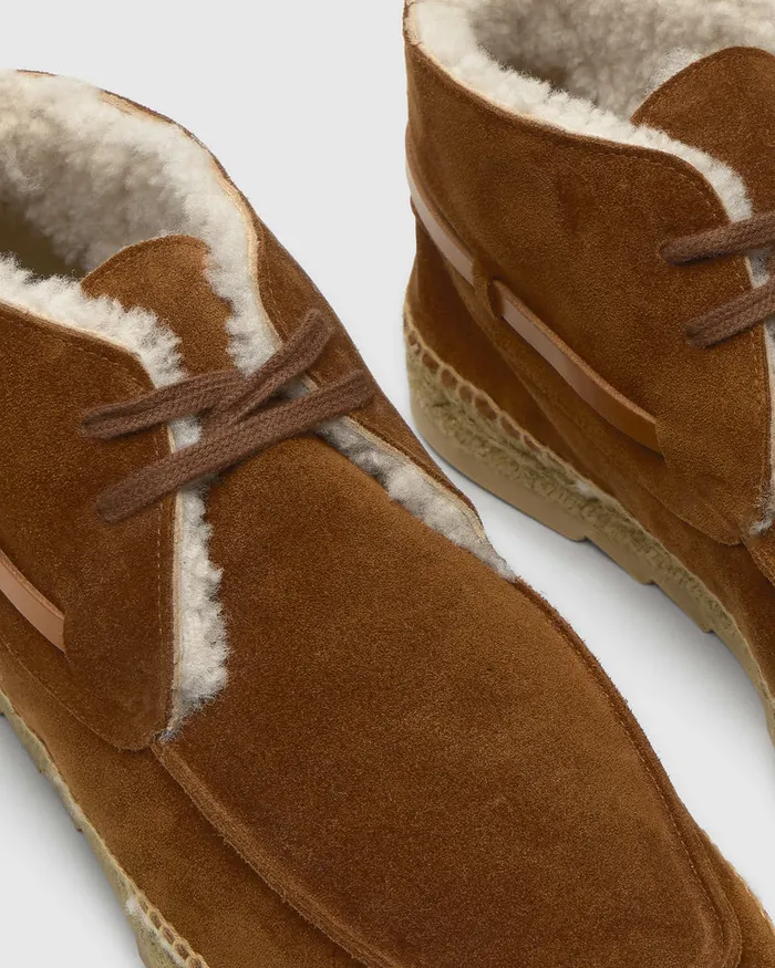 Castaer Bergamo Cosy T186 Cuero Men Flat Shoes