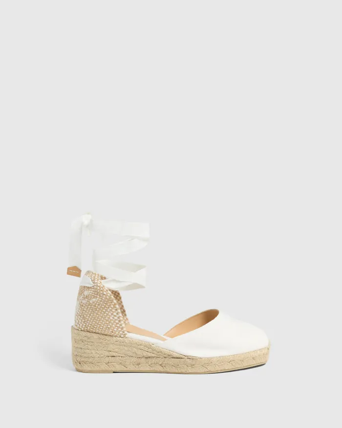 Castaer Carina3001 Blanco Women Wedges