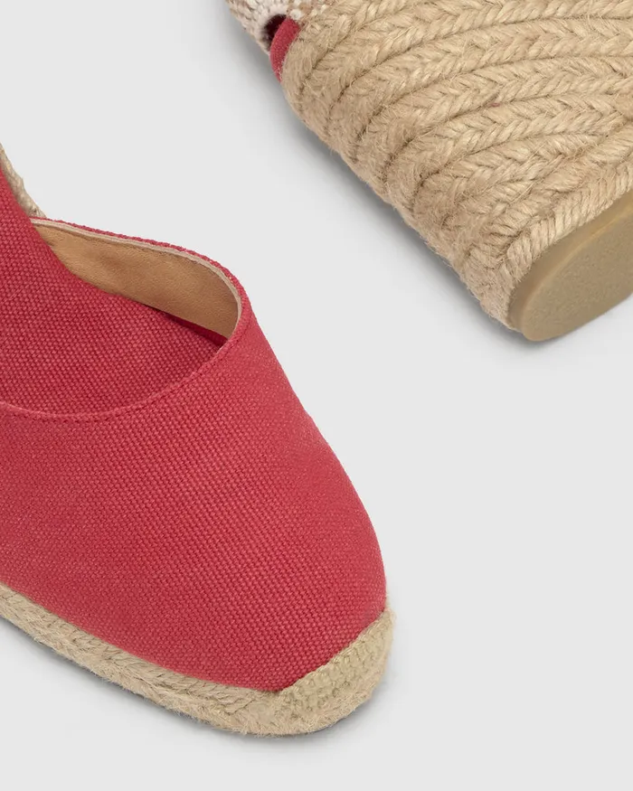 Castaer Carina8002 Rojo Carmn Women Wedges