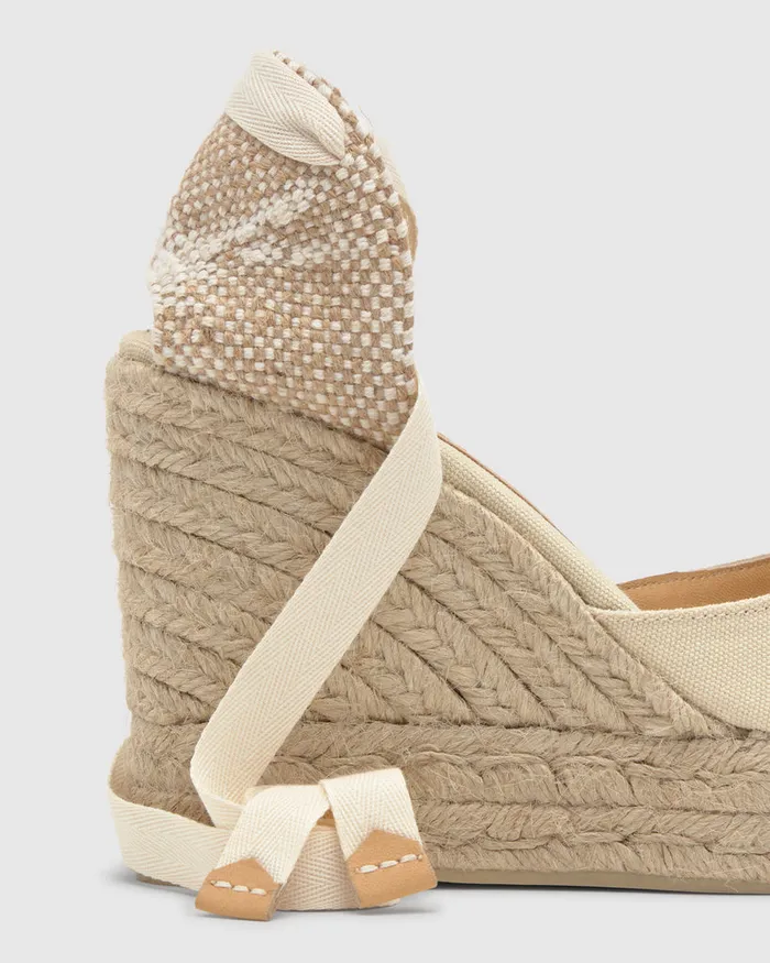 Castaer Carina8ed001 Ivory Women Wedges
