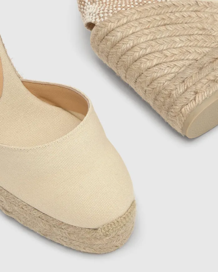 Castaer Carina8ed001 Ivory Women Wedges