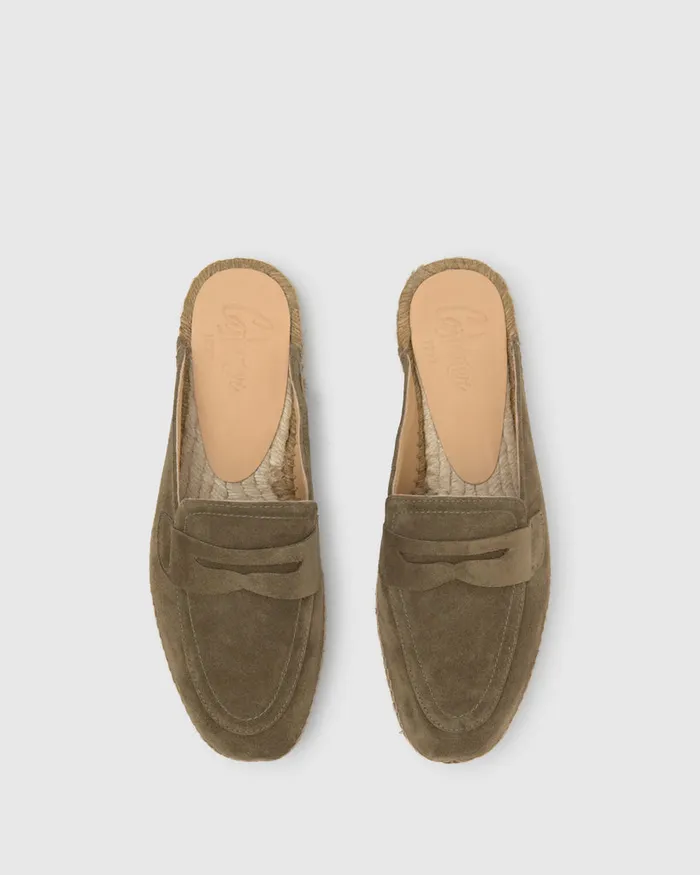 Castaer Nando T186 Verde Bosque Men Flat Shoes