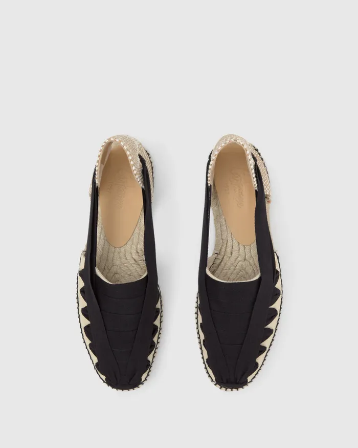 Castaer Norman001 Ivorynegro Men Flat Shoes