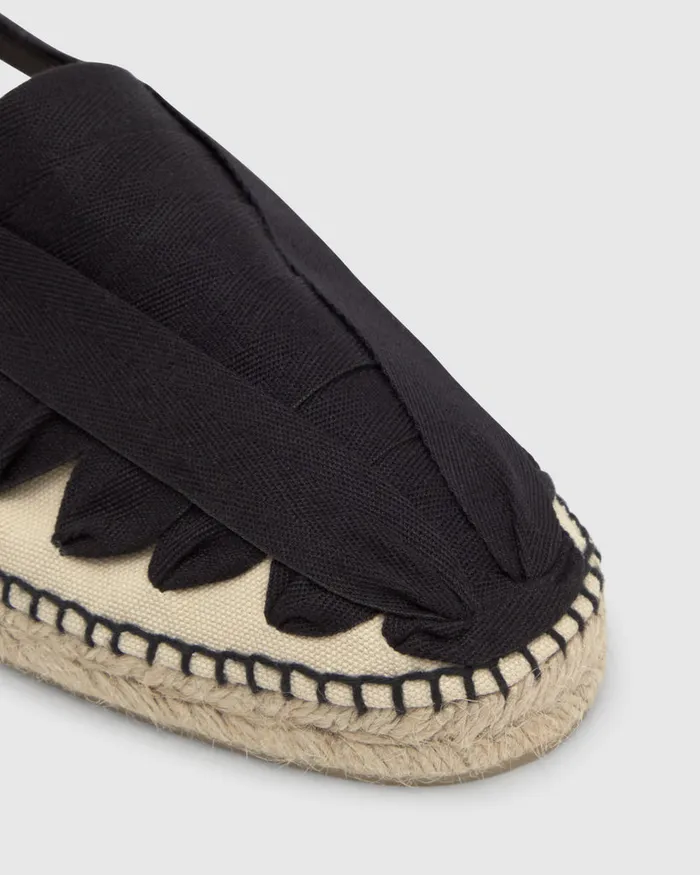 Castaer Norman001 Ivorynegro Men Flat Shoes
