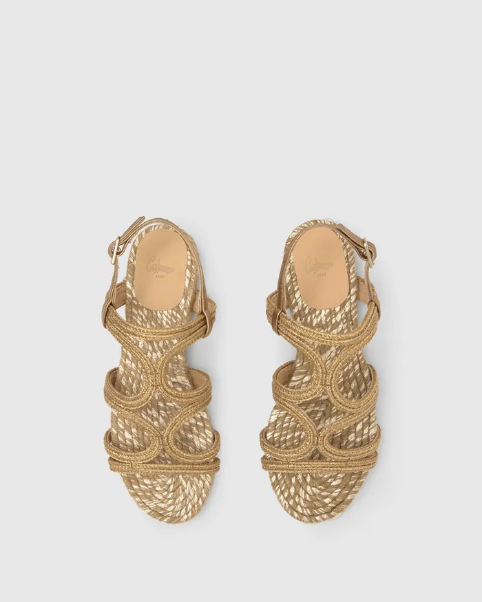 Castaer Pitra266 Oro Viejo Women Sandals