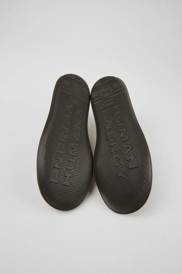 Casual Shoes Men Camper Beetle Brown Leather Shoes