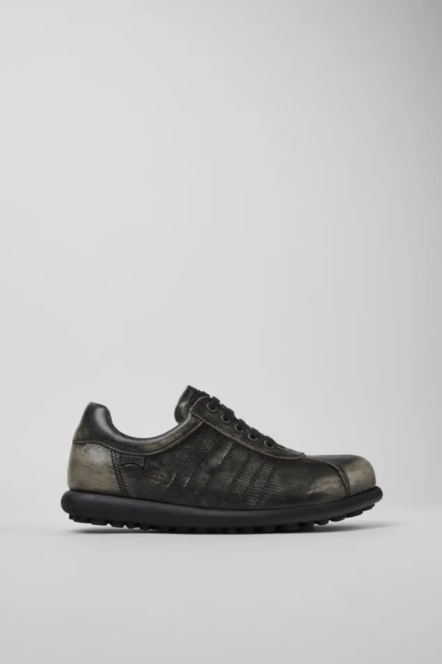 Casual Shoes Men Camper Pelotas Gray Leather Shoes Casual Shoes Men Camper Pelotas Gray Leather Shoes