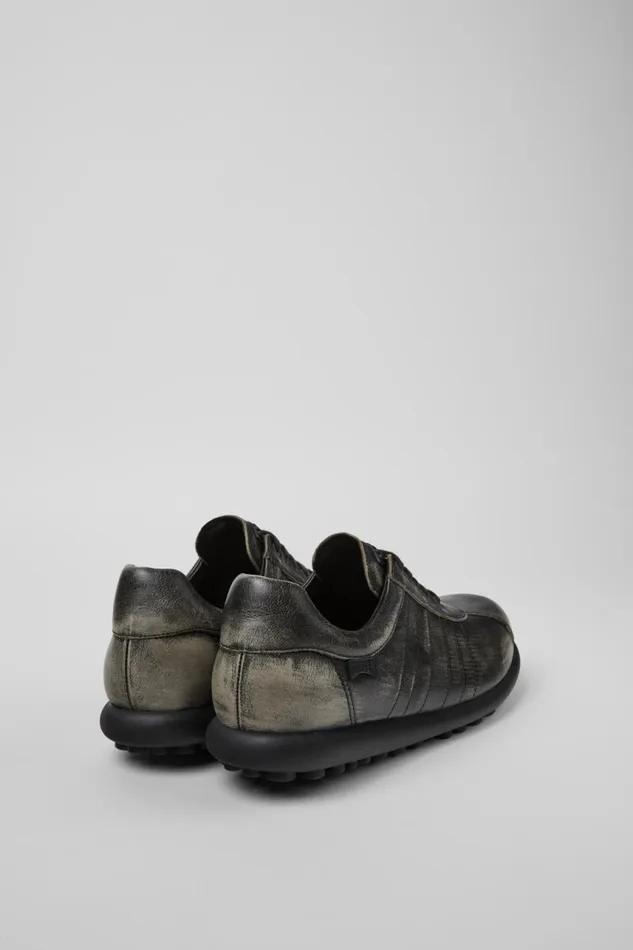 Casual Shoes Men Camper Pelotas Gray Leather Shoes Casual Shoes Men Camper Pelotas Gray Leather Shoes