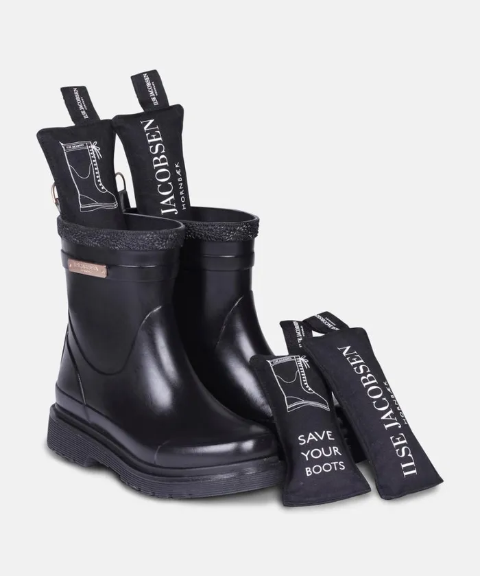 Charcoal Bag 8211 Black Rainboots Ilse Jacobsen Rainboots Accessories