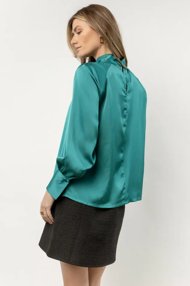 Charli Blouse In Emerald 8211 FINAL SALE Emerald Women Bohme Tops
