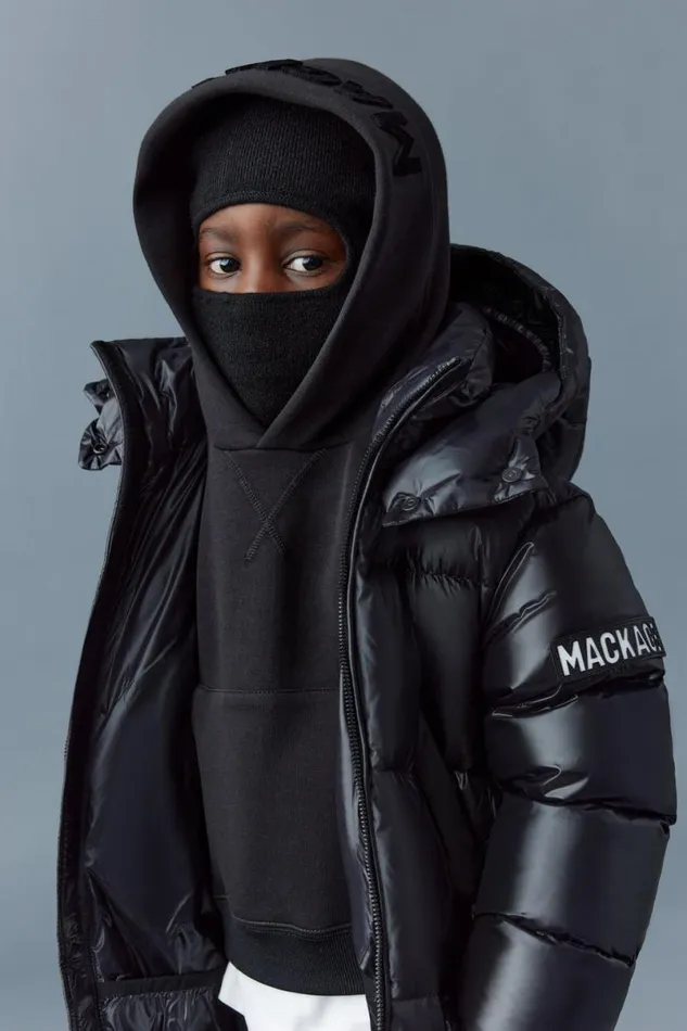Coats and Jackets Kids Mackage KENNIE Lustrous Light Down Parka With Hood For Kids 814 Years Black Coats and Jackets Kids Mackage KENNIE Lustrous Light Down Parka With Hood For Kids 814 Years Black