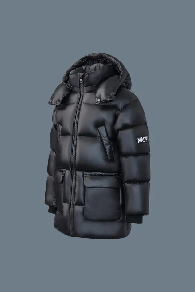 Coats and Jackets Kids Mackage KENNIE Lustrous Light Down Parka With Hood For Kids 814 Years Black Coats and Jackets Kids Mackage KENNIE Lustrous Light Down Parka With Hood For Kids 814 Years Black