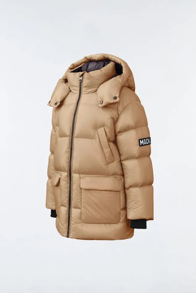 Coats and Jackets Kids Mackage KENNIE Lustrous Light Down Parka With Hood For Kids 814 Years Black Coats and Jackets Kids Mackage KENNIE Lustrous Light Down Parka With Hood For Kids 814 Years Black