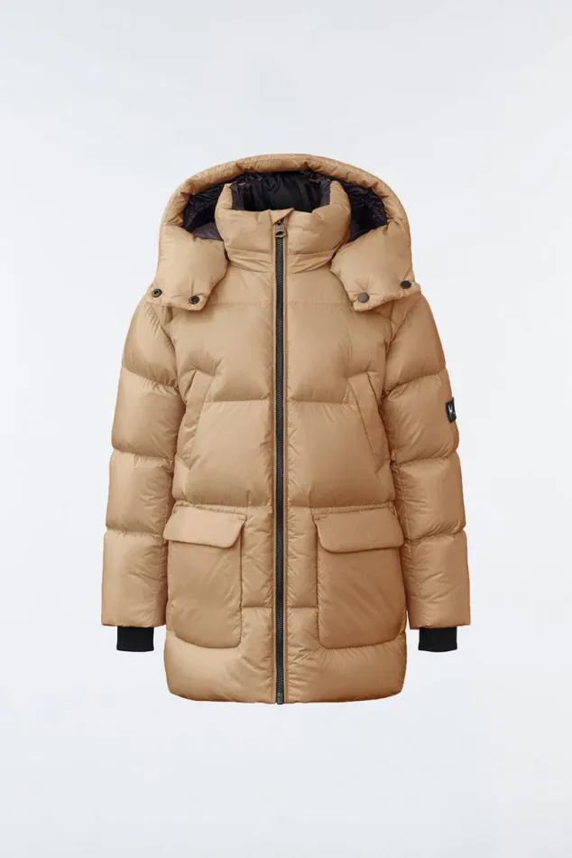 Coats and Jackets Kids Mackage KENNIE Lustrous Light Down Parka With Hood For Kids 814 Years Black Coats and Jackets Kids Mackage KENNIE Lustrous Light Down Parka With Hood For Kids 814 Years Black