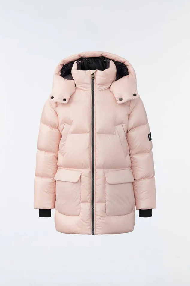 Coats and Jackets Kids Mackage KENNIE Lustrous Light Down Parka With Hood For Kids 814 Years Black Coats and Jackets Kids Mackage KENNIE Lustrous Light Down Parka With Hood For Kids 814 Years Black