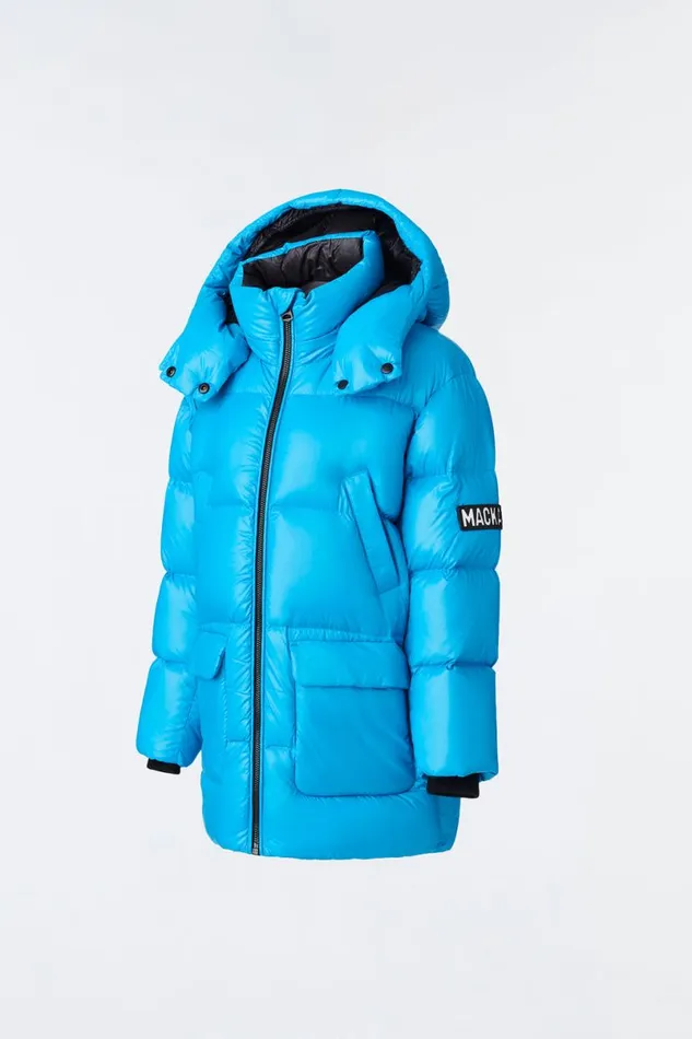 Coats and Jackets Kids Mackage KENNIE Lustrous Light Down Parka With Hood For Kids 814 Years Black Coats and Jackets Kids Mackage KENNIE Lustrous Light Down Parka With Hood For Kids 814 Years Black