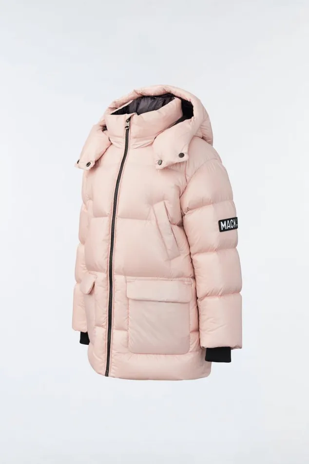 Coats and Jackets Kids Mackage KENNIE Lustrous Light Down Parka With Hood For Kids 814 Years Black Coats and Jackets Kids Mackage KENNIE Lustrous Light Down Parka With Hood For Kids 814 Years Black