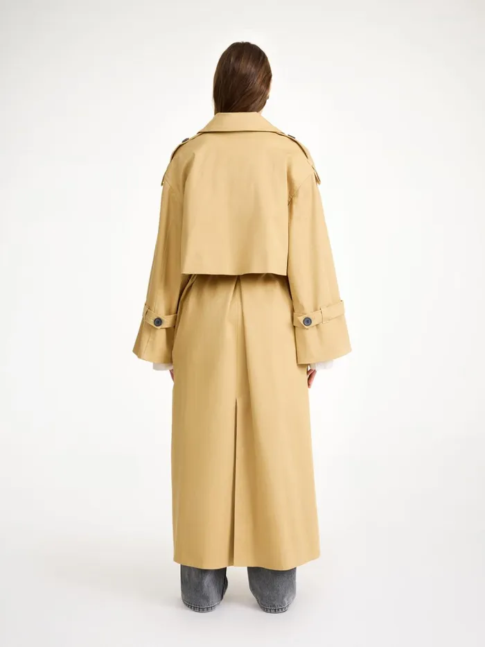 Coats and Jackets Women By Malene Birger Alanis Trench Coat Sand Beige